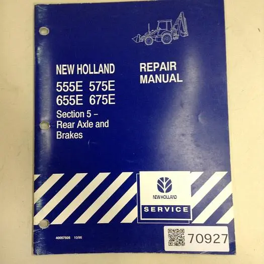 Used NEW HOLLAND 40057505 Manuals Michigan US | Ideal Machinery #567416