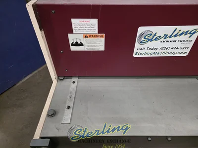 Used GMC HS-1010MD Power Squaring Shears (Gauge) California US | Sterling Machinery Exchange #1467184
