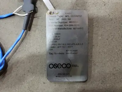 NEW 2013 OSECO E14-2358-00019