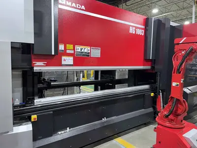 2018 AMADA HG 1003 ARS BRAKES, PRESS, N/C & CNC | Machinery Resources International (2)