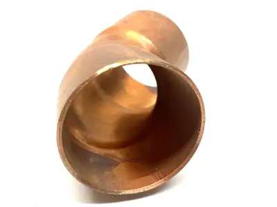 USED NIBCO STREET ELBOW 45 DEGREE WROT COPPER 2" NOMINAL