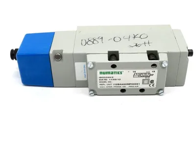 USED NUMATICS IS05599/2 PNEUMATIC VALVE I12BA400MP00061 IS055992