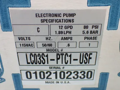 New | in-Stock US FILTER LC03S1PTC1USF Pumps (Metering) Ohio US | HGR 24 #737566