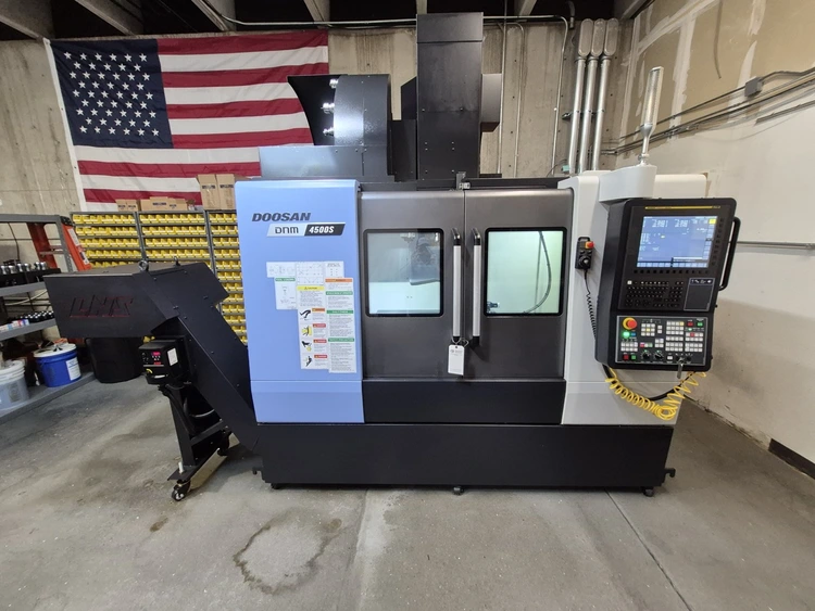 Used 2021 DNS DOOSAN DNM 4500S Vertical Machining Centers Illinois US | Revelation Machinery #1136081