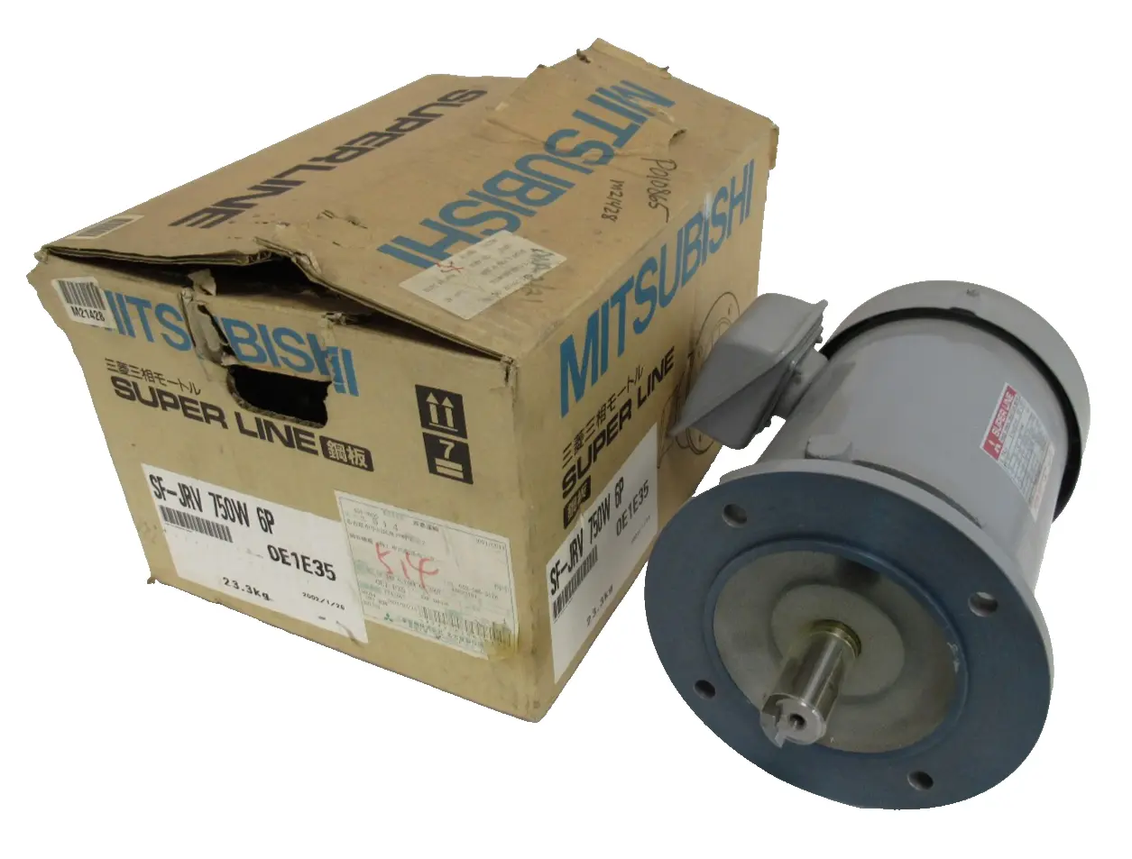 NEW MITSUBISHI SF-JRV MOTOR 200-220V .75KW SFJRV