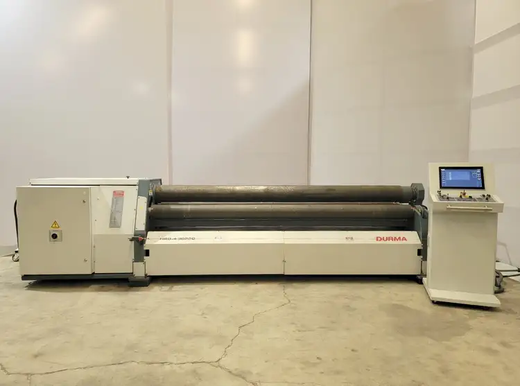 Used DURMA HRB-4-30220 Plate Bending Rolls including Pinch Texas US | FMI Trading #679505