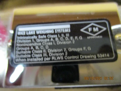 NEW Rice Lake Weighing Systems RL30000-2K