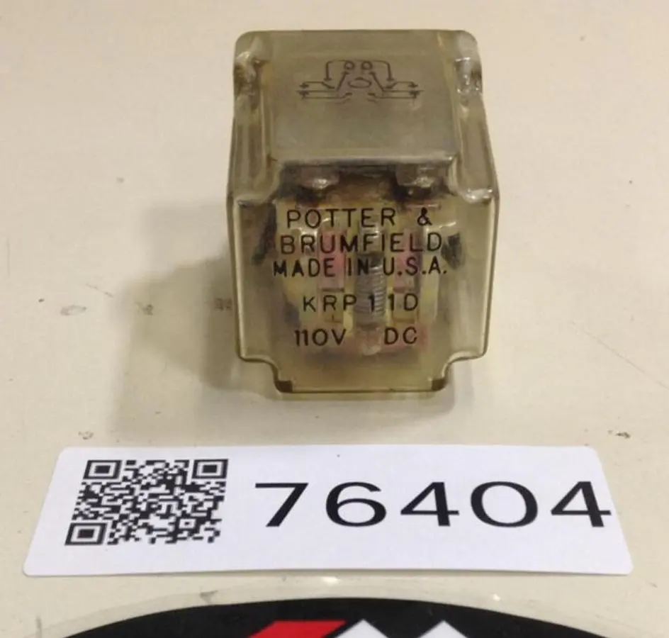 Used POTTER & BRUMFIELD KRP11D Relays & Switches Michigan US | Ideal Machinery #1311375