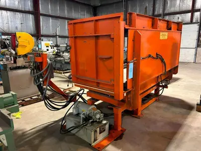 CHERRY INDUSTRIAL HYDRAULIC PALLET INVERTER / FLIPPER: STOCK #23522