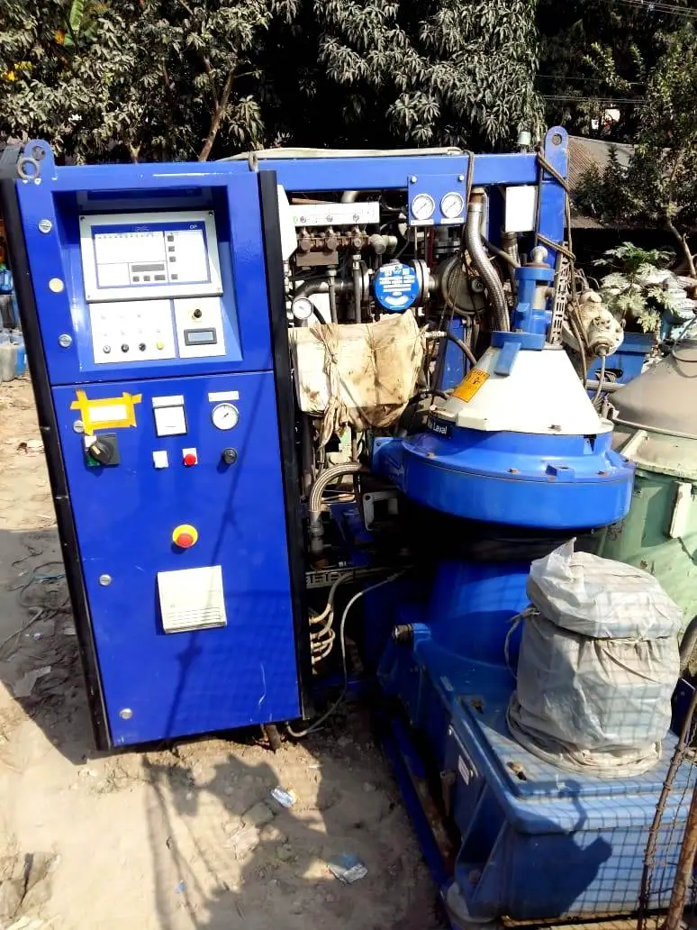 Alfa-Laval BWPX 307 TGD-71 oil concentrator module, SS.