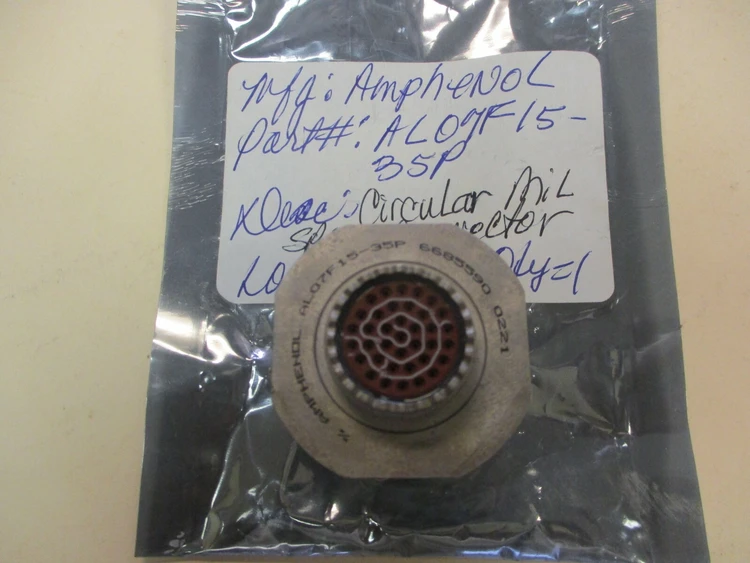 New | in-Stock Amphenol AL07F15-35P Cable & Wire Arizona US | ASSET CONVERSION SPECIALISTS, INC. #306421