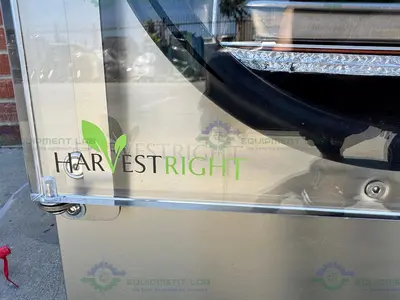 USED HARVEST RIGHT HRFDM BENCHTOP FREEZE DRYER / LYOPHILIZER W/ PUMP 3/4 HP