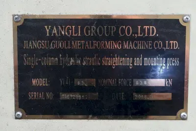 USED 2018 YANGLI YL41-63 63