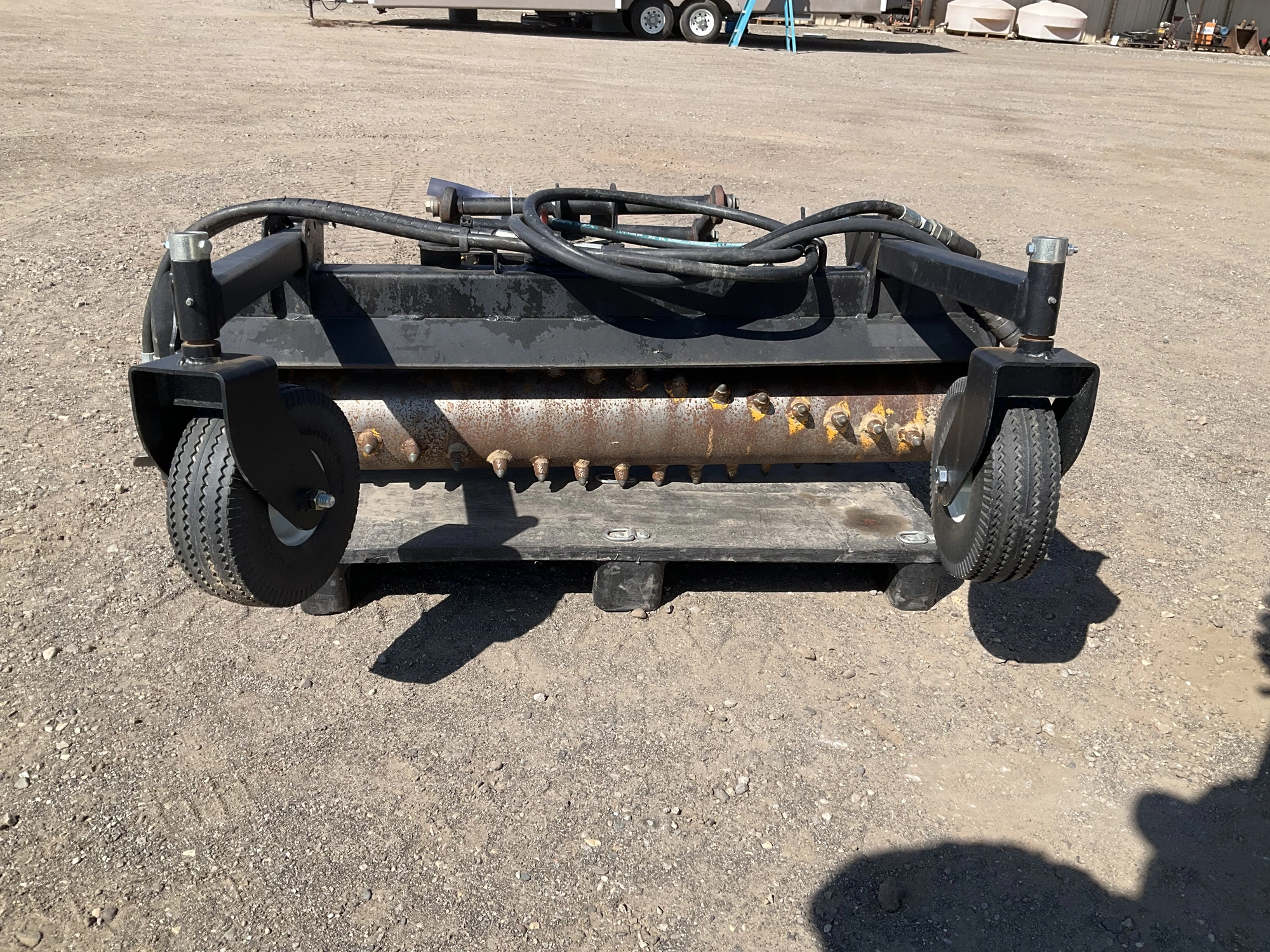 Erskine Mini Skid Steer Soil Conditioner  Quick Attach Hydraulic Powered