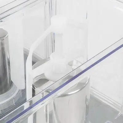Double 3 Gallon Bowl Refrigerated Beverage Dispenser