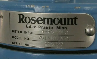 NEW ROSEMOUNT 751AM1NABC FIELD SIGNAL INDICATOR