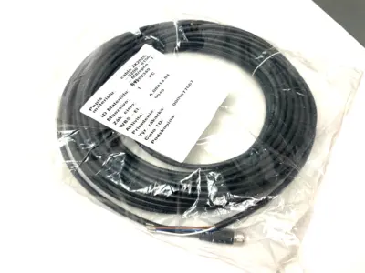 NEW BECKHOFF SINGLE ENDED POWER CABLE M8 STRAIGHT 4-PIN 15M