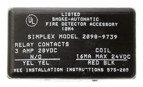 Simplex Grinnell 2098-9739 635-537 End-of-Line Relay Module [New]