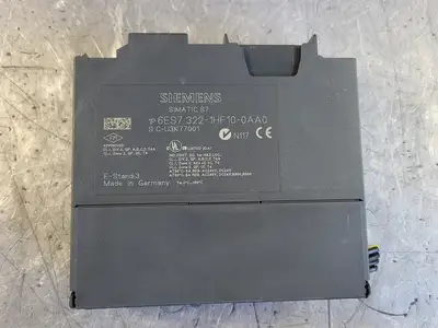 USED SIEMENS 6ES7 322-1HF10-0AA0