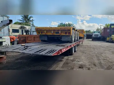 Used BIRMINGHAM LOWBOY TRAILER 60 Lowboy Trailers Florida US | USA Transequipment #1542579