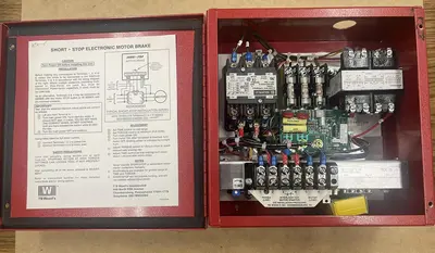 TB WOOD’S SS-U4-G5, SHORT-STOP 5 HP, 460 VOLT ELECTRIC BRAKE