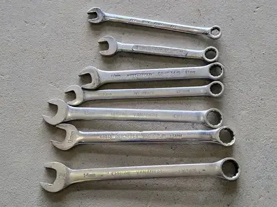Assorted Combination Wrench Set (33 pcs)