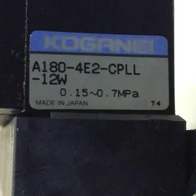 USED KOGANEI A180-4E2-CPLL-12W
