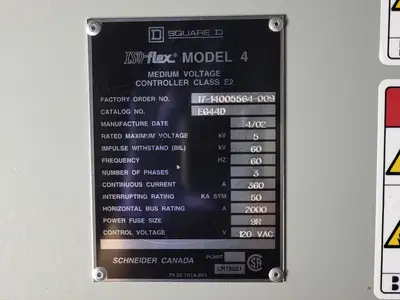 USED 2002 SQUARE D EG44D