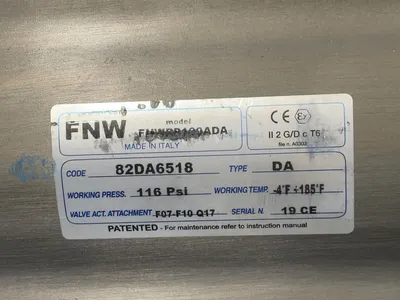 Used FNW FNWRB100ADA Pumps Ohio US | HGR 24 #1175386
