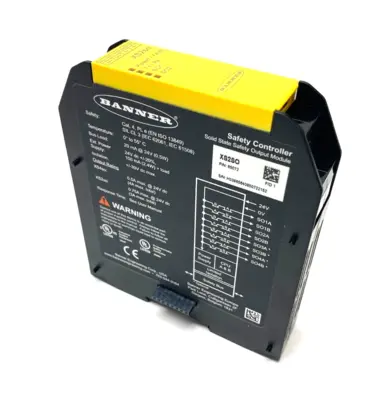 New | in-Stock BANNER ENGINEERING DUAL-CHANNEL SOLID-STATE SAFETY OUTPUT MODULE PLC Input & Output | Maverick Industrial Sales #1106028