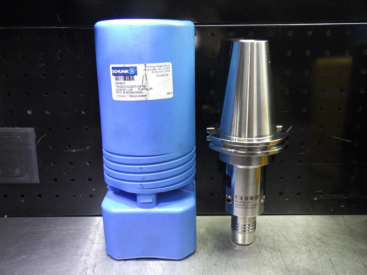 Schunk CAT50 1/2" Hydraulic Tool Holder 6" Pro 204673 (LOC393A)