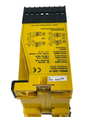 NEW TURCK MS81-222-R 115VAC SAFETY MODULE 0511102 MS81222R 115VAC