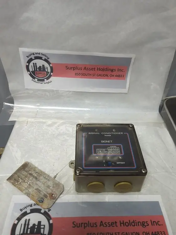 Used SIGNET 51440-1 Industrial Controls Ohio US | Surplus Asset Holdings #1244182