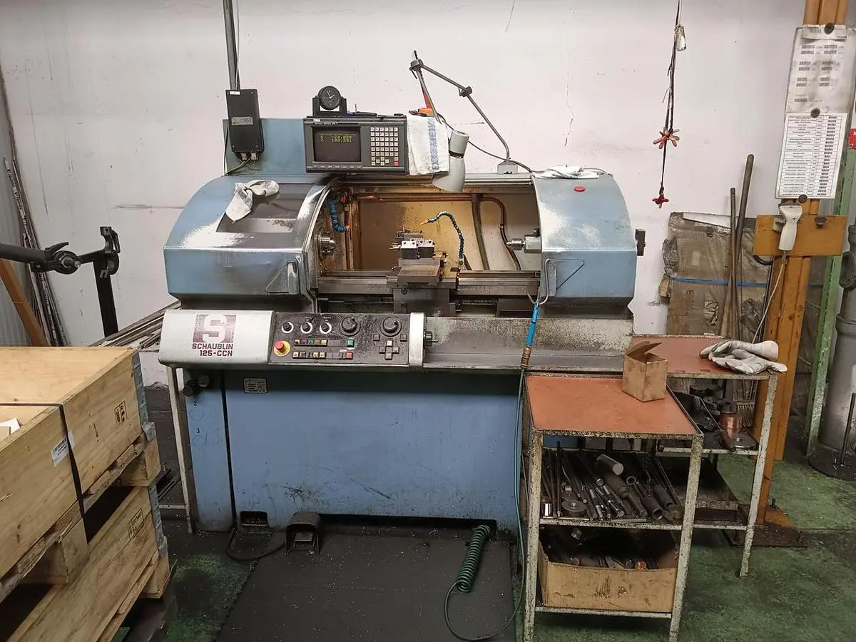 Used 1996 SCHAUBLIN 125-CCN CNC Lathes CZ | Amaron s.r.o. #1056681