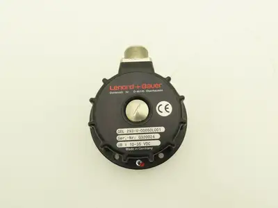 Lenord + Bauer GEL 293-V-00050L001 Incremental Rotary Encoder 10-35vdc 50ppr