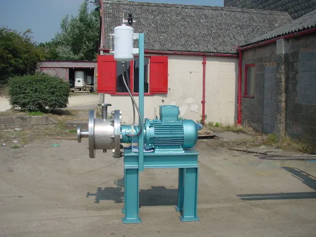 R-B Inline Shearhead Mixer 15 kW Exp