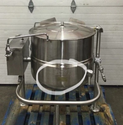 167-0262 Cleveland KDL40T 40-Gallon Manual Tilt Steam Kettle