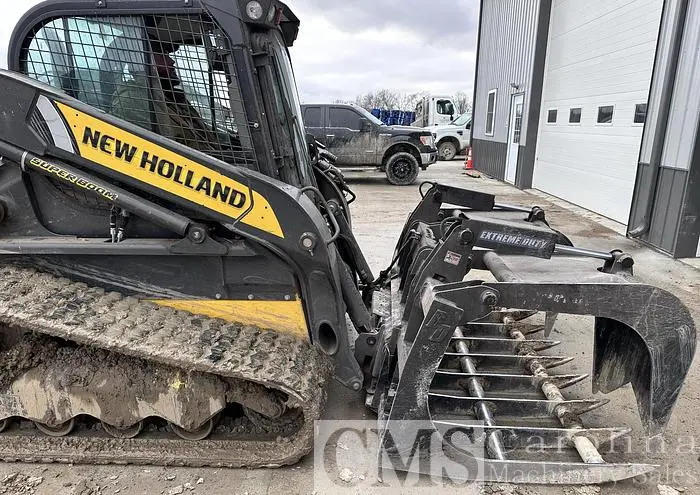 Used 2023 NEW HOLLAND MODEL C337 COMPACT TRACK LOADER Log Loader | CAROLINA MACHINERY SALES #421397