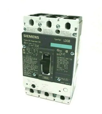 NEW SIEMENS LDK3B150L CIRCUIT BREAKER TYPE LDGB 150A 3-POLE 480V 50/60 HZ