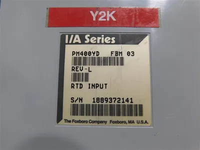 USED FOXBORO P0400YH
