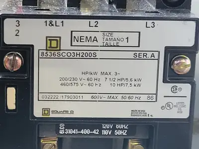 NEW SQUARE D MODEL 6