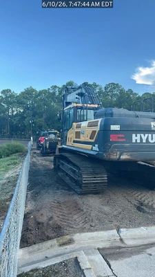 Used 2023 HYUNDAI HX350AL Crawler Excavators Florida US | National Equipment Dealers #1422325
