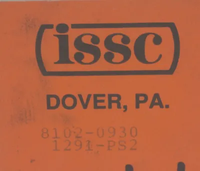 NEW ISSC/PULSOTRONIC 8102-0930 SWITCH MODULE 81020930