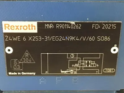 USED REXROTH 4WRPEH6C3B12L20/G24K0/A1M