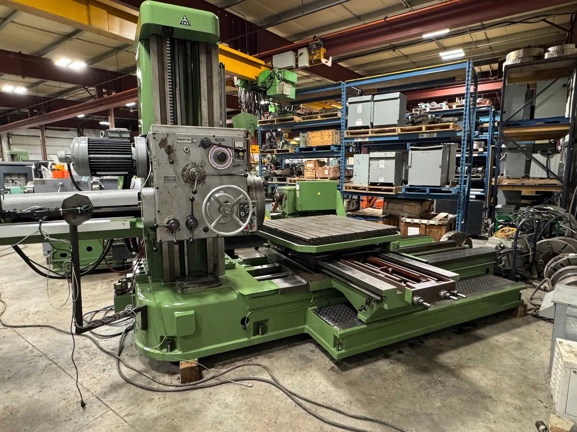 TOS W100 Boring Mill