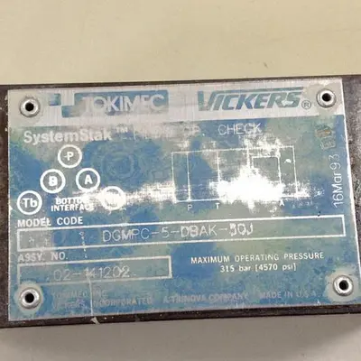 USED VICKERS DGMPC5DBAK30J