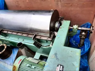 Sharples P3400 decanter centrifuge, 316SS.