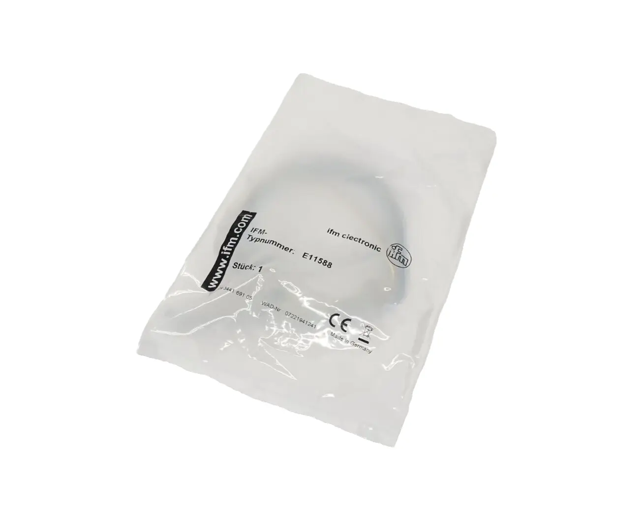 ESTGH050MSS00,5E05 (M16),E11588 | ifm E11588 Male Receptacle M12 5-Pin 0.5m, M16 Mounting ESTGH050MSS00,5E05 (M16) - New