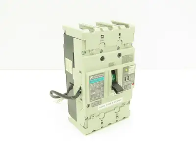 Fuji EW250JAGU-3P125 Earth Leakage Circuit Breaker 3-Pole 125A 100-440VAC