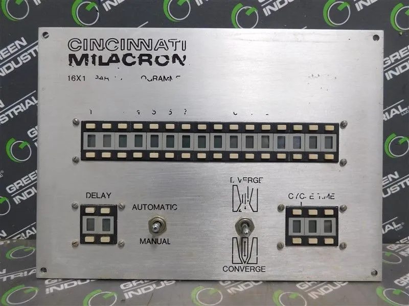 Cincinnati Milacron 16x16 Parison Programmer Used